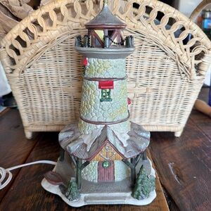 Lemax Enchanted Forest Lighthouse - Tested